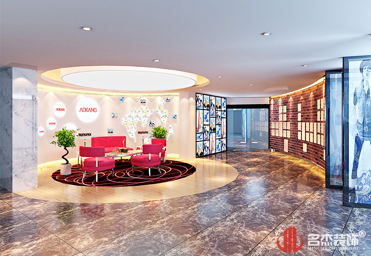 奥康鞋业欢迎区装建