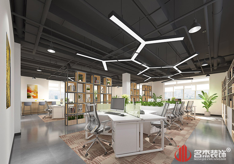 办公室设计成效图
