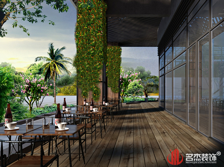 复古工业风餐厅装建