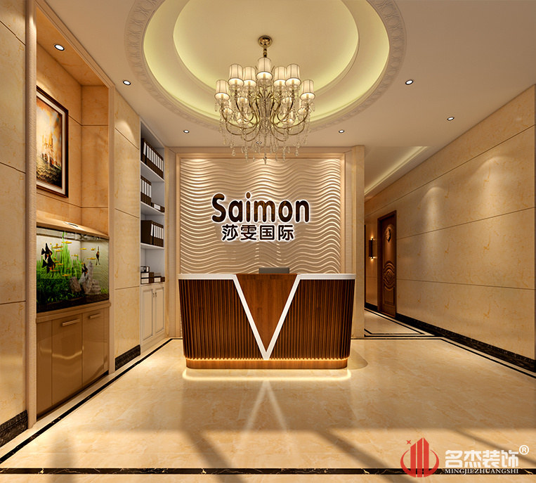 美容院前台装建