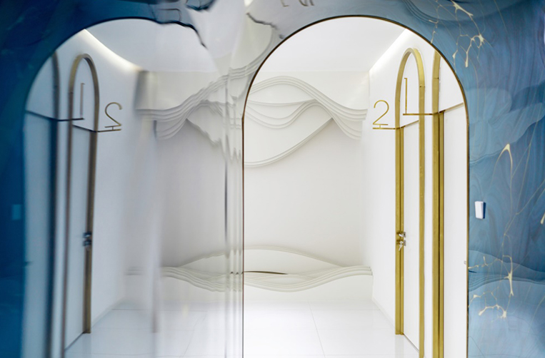 特色美容会所隧路装建设计