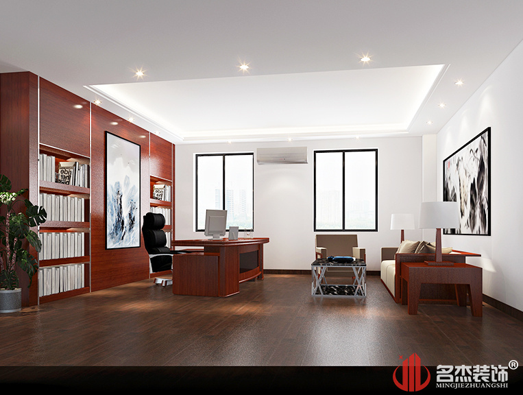 广州百孚润董事长室装建