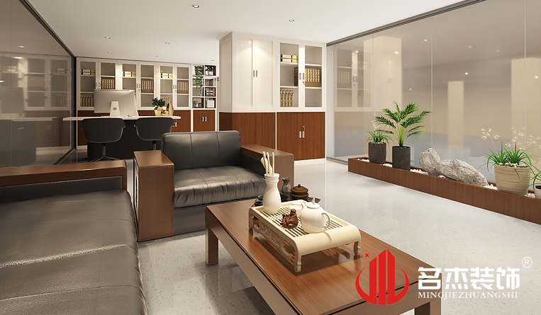 经理室装建设计成效
