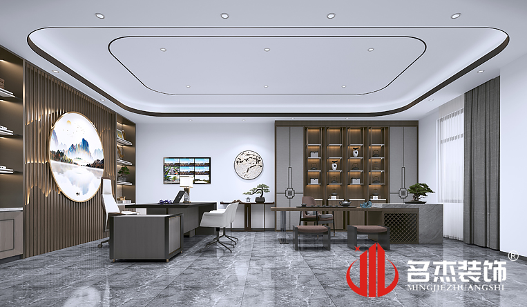 总经理室装建设计成效