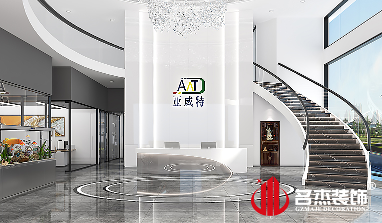 前台装建设计成效