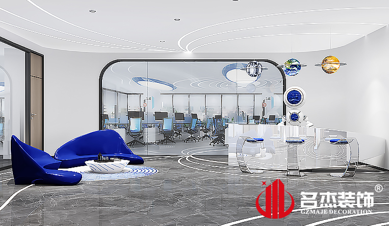 休闲区装建设计成效