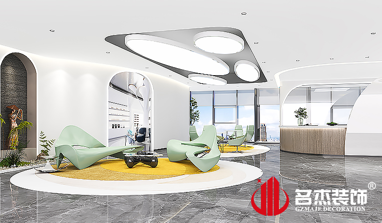 休闲区装建设计成效