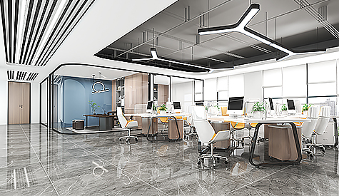 广州市宝华音响设备办公室装建设计