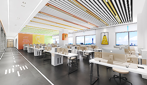 广东省科泰照明办公室装建设计