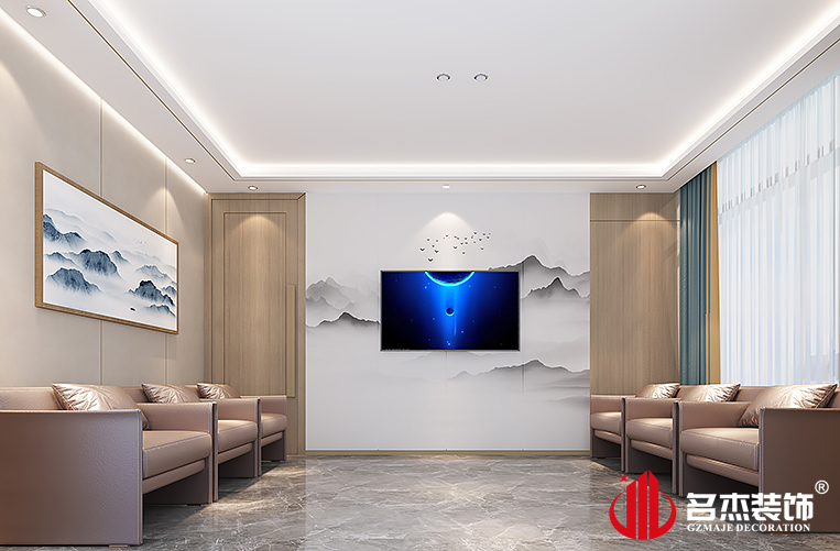 二层欢迎室装建设计成效