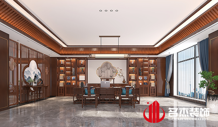 经理室装建设计成效