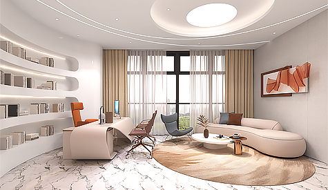 广州丽腾生物科技办公室装建设计