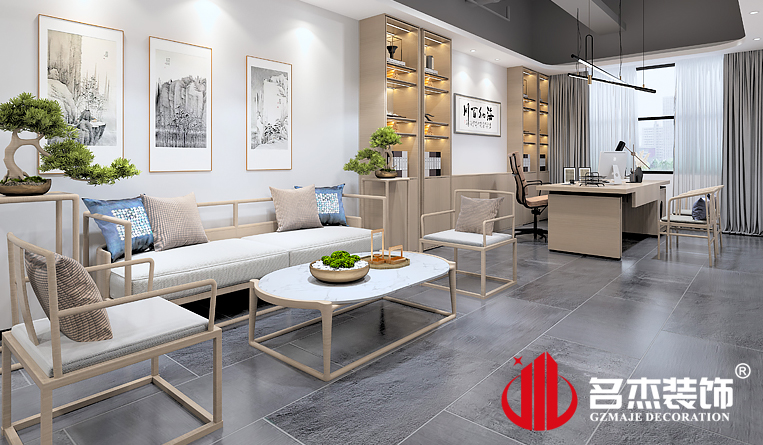 经理室装建设计成效