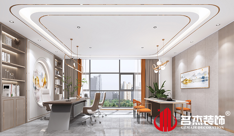 经理室装建设计成效