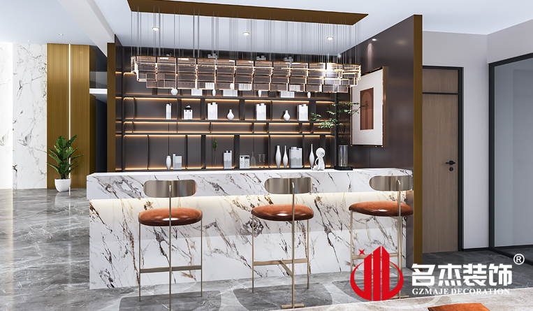 吧台装建设计成效