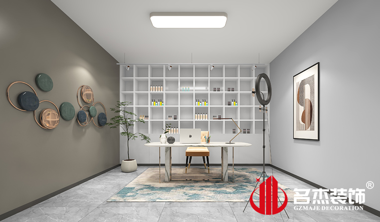 直播间装建设计成效