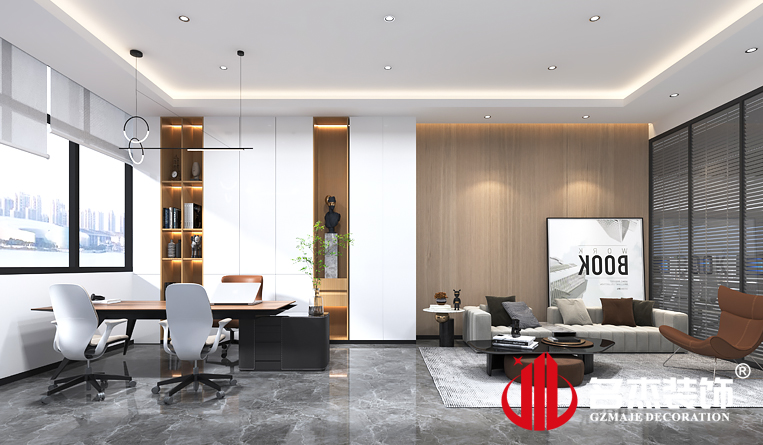 经理室装建设计成效