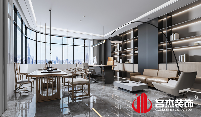 经理室装建设计成效