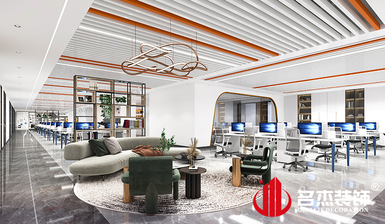 休闲区装建设计成效