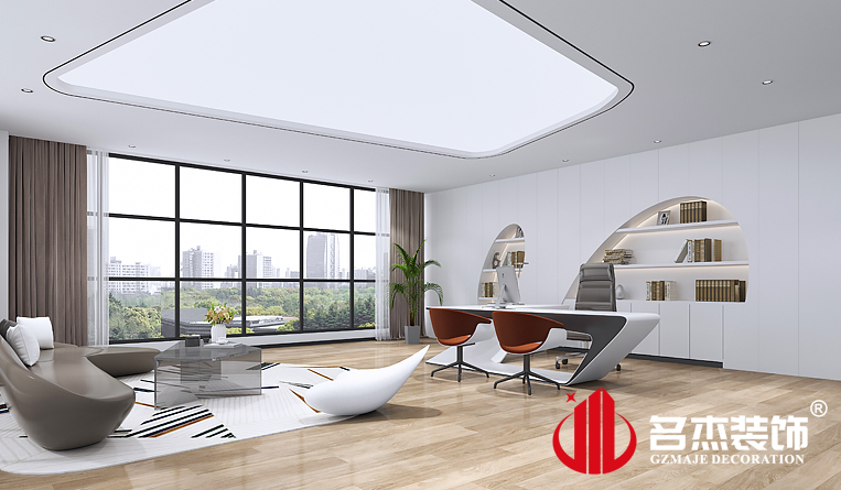 董事长室装建设计成效