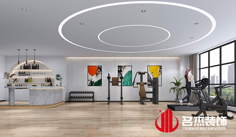 休闲区装建设计成效