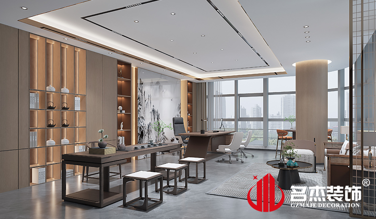 董事长室装建设计成效