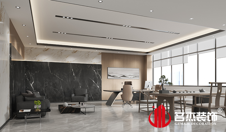 经理室装建设计成效