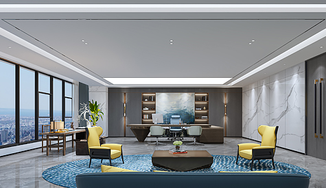 广州诺尊电子科技办公室装建设计