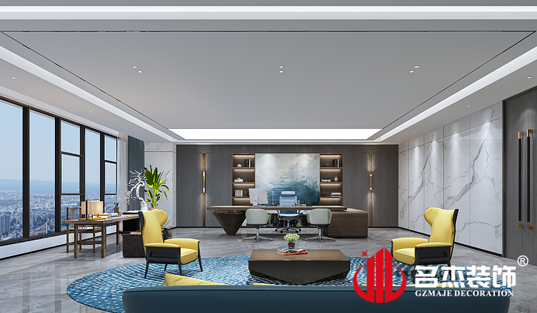 经理室装建设计成效