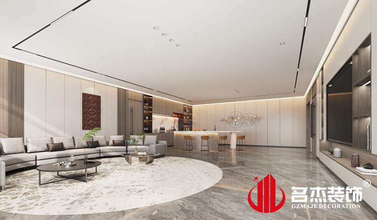 休闲区装建设计成效