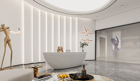 广州丝奢家具衣饰办公室空间装建设计