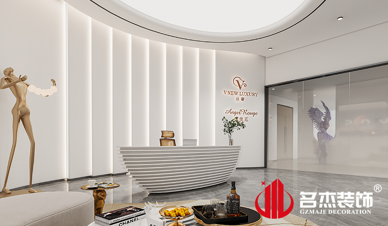 前台装建设计成效