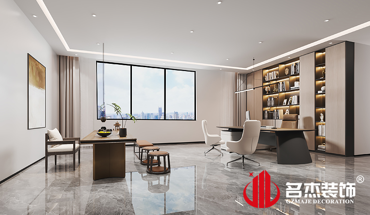经理室装建设计成效