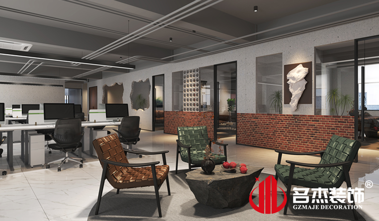 办公区装建设计成效