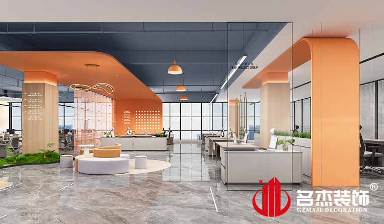 休闲办公区装建设计成效