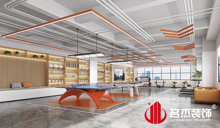 健身区装建设计成效