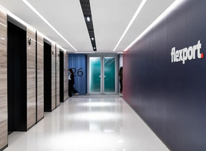 焕发创造力和增长驰名度的办公室装建空间是怎么的——Flexport飞协博